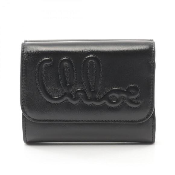 CHLOE Black Leather Wallet - Picture 1 of 5